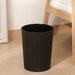 Trash Can Plastic Wastebasket Round Garbage Container Bin For Bathroom Kitchen Bedroom Home Office College Dorm_voghion.com