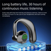 【Special Offer】Open Wireless Bluetooth Earphones Single Ear Rotating Digital Display Long Battery Life Universal_voghion.com