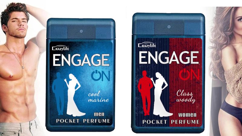 (2 buc) Parfum de buzunar Omantic Ambiance pentru cupluri, parfum portabil pentru bărbați și femei, consumabile de parfum topic_voghion.com