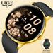 LIGE Smart Watch With Heart Rate Monitor, Blood Pressure Tracking, Step Counter, Bluetooth Calls, Music Playback, And Customizable Straps_voghion.com