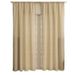 Simple Style Linen Woven Door Curtain Curtain Artistic Style Bedroom Living Room Light Transmitting But Not Transparent_voghion.com