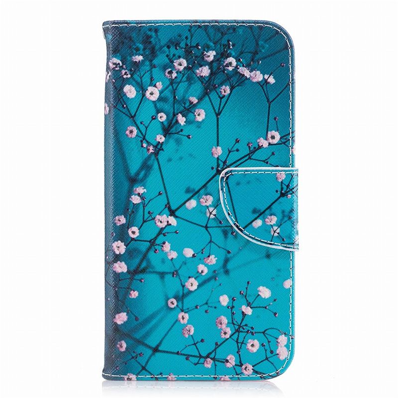 Étui de téléphone Pour Samsung Galaxy S20 S21 FE S10 Ultra A02 A11 A12 A21 A21S A31 A32 A41 A42 A51 A52S A72 Arbre Prune Mignon Étui_voghion.com