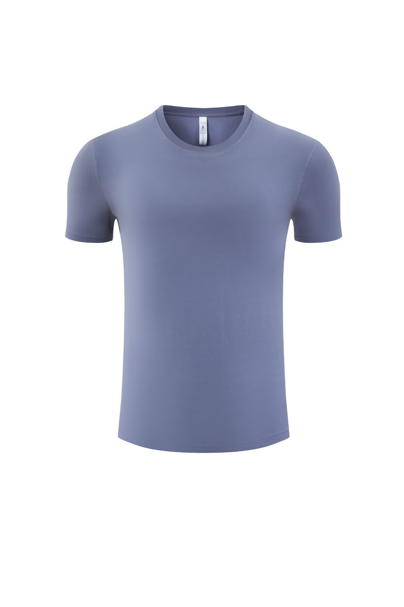 Vêtements de sport pour hommes, t-shirts à manches courtes, serrés, séchage rapide, compression élastique, modelage du ventre_voghion.com