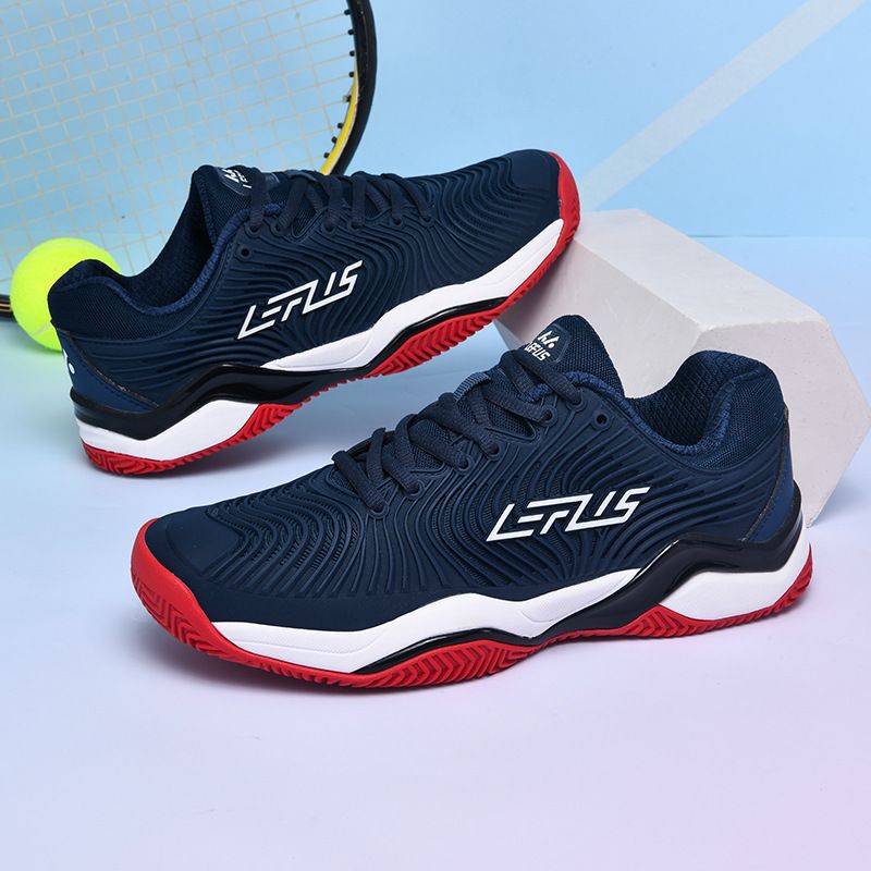 Men's breathable non-slip cushioned badminton shoes Professional tennis shoes Indoor and outdoor game training volleyball shoes Women's shoes_voghion.com