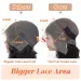 13x4 Lace Frontal Bob Wig Water Wave Hair Extensions Natural Look for Women_voghion.com