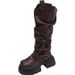 Brown British Style Chunky Heel Women's 2025 Autumn And Winter New Autumn And Winter Slim Long Riding Boots Wear Comfortable Lightweight_voghion.com