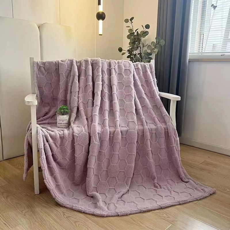 Football Jacquard Blanket Four Seasons Blanket Flannel Blanket Sofa Blanket Office Air Conditioning Blanket_voghion.com