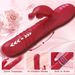 Vibrator Rabbit pentru femei, puternic punct G, telescopic, stimulator clitoridian rotativ, masturbator feminin, sexy pentru adulți_voghion.com