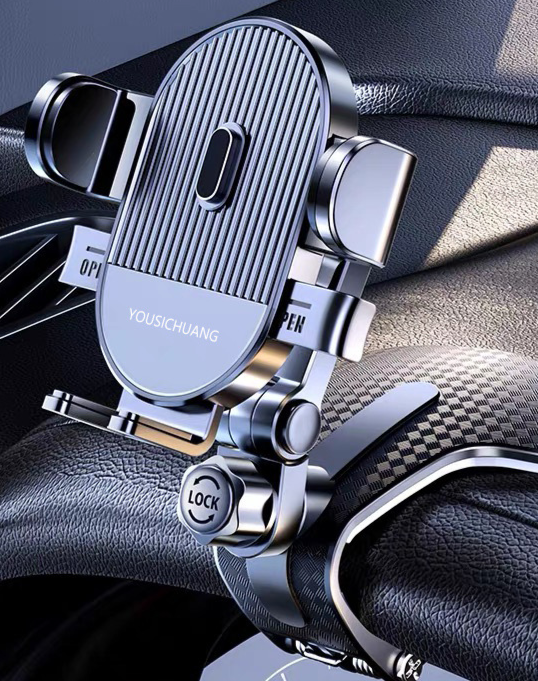 YS-76 telefon tutucu 2024 yeni vantuzlu araç navigasyon evrensel sabit özel destek braketi_voghion.com