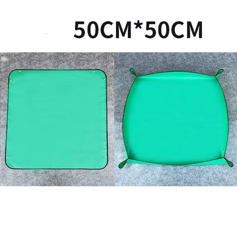 Thickened Waterproof Garden Soil Gardening Tools Flower Reusable Transplanting Change Pot Plant Mats_voghion.com