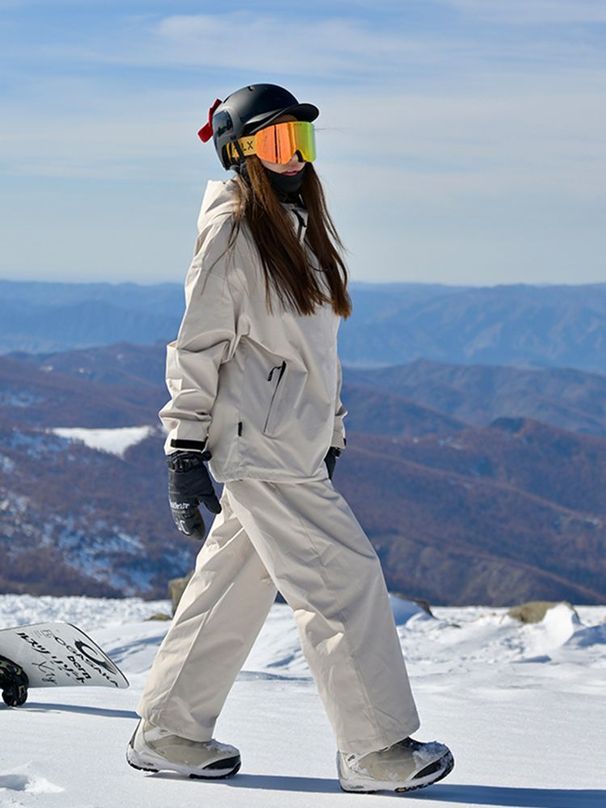 Northeast -40 Degree Clothing Snowboarding Suit Vintage Windproof Cold-Proof Jacket Men_voghion.com