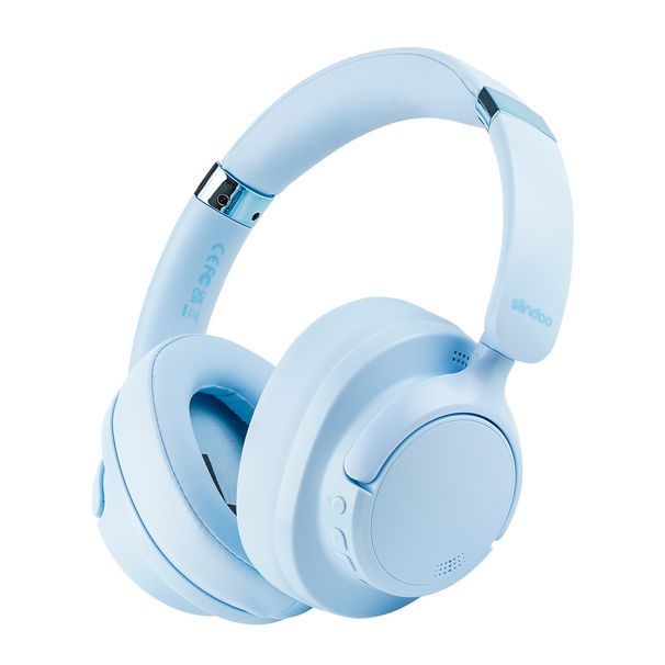 Siindoo Neue JH-ANC630 Drahtlose Kopfhörer mit aktiver Geräuschunterdrückung Over-Ear-Bluetooth-Kopfhörer mit Mikrofon 70 Stunden Spielzeit_voghion.com