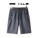 Premium Products Ice Silk Men's Shorts Summer Thin Quarter Loose Large Size Quick Drying Pants_voghion.com