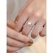 Shi Jia Pearl S Pure Silver Stacked Open Ring Simple Temperament Versatile Personality Niche Design_voghion.com
