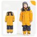 Outdoor Single And Double Board Luminous Windproof Waterproof Thickened Warm One-piece Children's Ski Suit_voghion.com