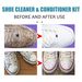 Schuhreinigungs- und Reparaturset, tragbares Aufhellungsmittel zum Reinigen weißer Schuhe mit Flecken und gelben Rändern_voghion.com