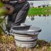 4L Multifunctional Folding Bucket Portable Folding Bucket Camping Folding Silicone Bucket Outdoor Travel Car Washing Fishing_voghion.com