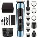 Baardtrimmer voor mannen, elektrisch scheerapparaat, snoerloze tondeuses, scheerapparaten voor mannen, verzorgingsset voor neus, lichaam en gezicht, cadeaus voor mannen Echtgenoot_voghion.com