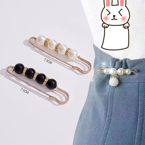 Large size pants waist to small pin fixed clothes summer and autumn waist artifact brooch pants waist tightening adjustment buckle_voghion.com