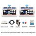 Wireless Arcade Fighting Stick Game Console For Home - Dual Player Retro Gaming System With USB Connectivity, Compatible With PC_voghion.com