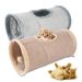 Pet Supplies, Tunnel, Foldable Suede Channel, Cat Toy, Drill Bucket_voghion.com