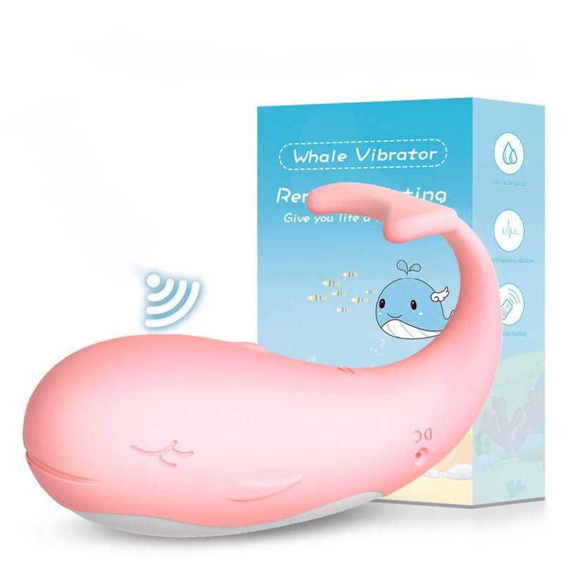 Vibromasseur télécommandé Little Whale pour femme, masturbateur portable, jouet d'ambiance amusant_voghion.com