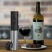 Abridor de vino eléctrico a batería con cortador de papel de aluminio_voghion.com