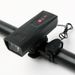 Kerékpár, hegyi kerékpár, USB töltő, 2 az 1-ben kürtös fényszóró, 500mA, multifunkcionális kerékpárfelszerelés_voghion.com