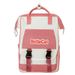 Kids Backpacks College Style Contrast Color Student Backpack Female New Forest Style Small Fresh Backpack Popular Nylon Backpack_voghion.com