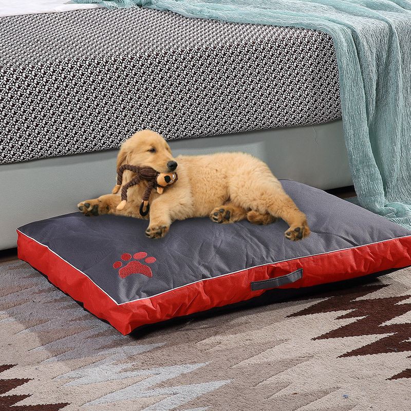 Summer Dog Bed Fully Detachable Washable Large Non-Slip Oxford Cloth Golden Retriever Mat Pet Supplies_voghion.com