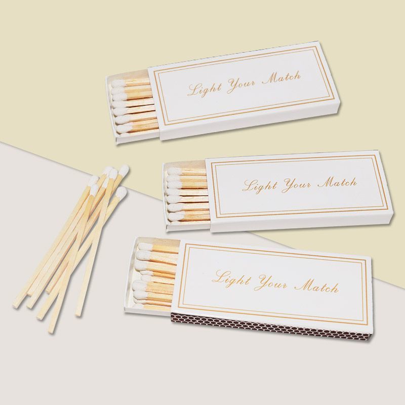 Extra Long Matches Nostalgic Aromatherapy Advertising Candles Cigar Birthday Cake Shop Baking Old Fashioned_voghion.com