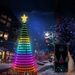 DIY Smart Kerstboomverlichting APP Afstandsbediening Lichtsnoer voor Slaapkamerraam Kerst Navidad Bruiloft Feestdecoratie_voghion.com