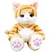 Creative Small Cat plush toy cute long velvet doll simulation big eye cat doll children doll wholesale_voghion.com