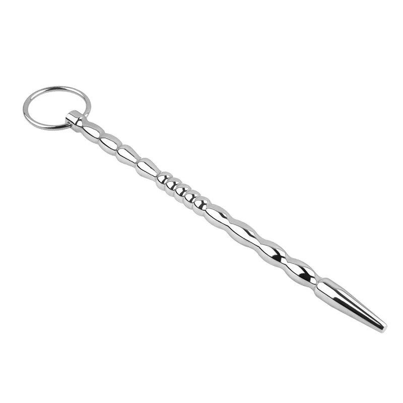 Urethral Stainless Steel Sound  Inserts Stimulation Dilator Urethra Catheter Male Sex Toys_voghion.com