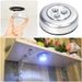 1PC 3 LED Batterie Powered Stick Tap Touch Lampe Licht Wand Küche Schrank Beleuchtung_voghion.com