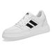 Unsichtbare Höhenvergrößerung Herrenschuhe Lässige kleine weiße Boardschuhe Atmungsaktive, abriebfeste, rutschfeste dicke Sohle_voghion.com