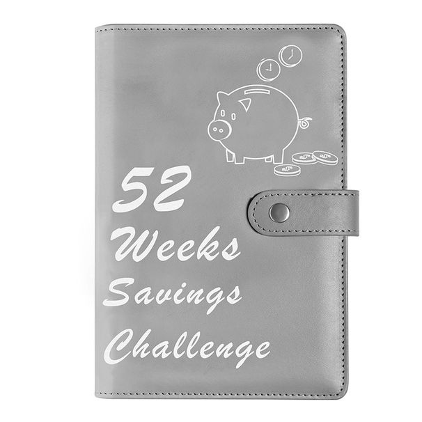 Refillable Notebooks Exclusive 52 Week Savings Challenge 52 Week Challenge Savings Book Cash Savings Book Loose Leaf Book_voghion.com
