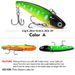 Bionic Pencil VIB 6cm 11g ABS Plastic Bait 8#Three Hooks Fishing Lure_voghion.com