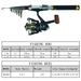 Ultra Short Sea Lure Rod Full Set With Bag_voghion.com