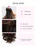 12" (Approx. 30 Cm) 130g Claw Synthetic Large Wave Extensions ,Multi-Color Option,The Ponytail Adopts A Newly Upgraded_voghion.com