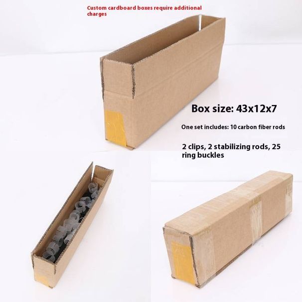 Kit arco per palloncini da tavolo staccabile di alta qualità: base in plastica robusta con 10 aste di cristallo, 20 bastoncini in fibra e accessori completi_voghion.com