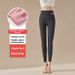 Thermounterwäsche-Leggings für Damen – Fleecegefütterte nahtlose Basisschichthose für Winter und Herbst, hohe Taille, dehnbar und warm_voghion.com