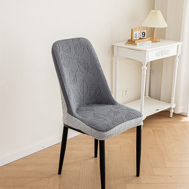 Coprisedie elastiche per sedie da pranzo – Coprisedie elasticizzate moderne (antiscivolo, resistenti, antipolvere, con motivo a foglie, diverse opzioni di colore)_voghion.com