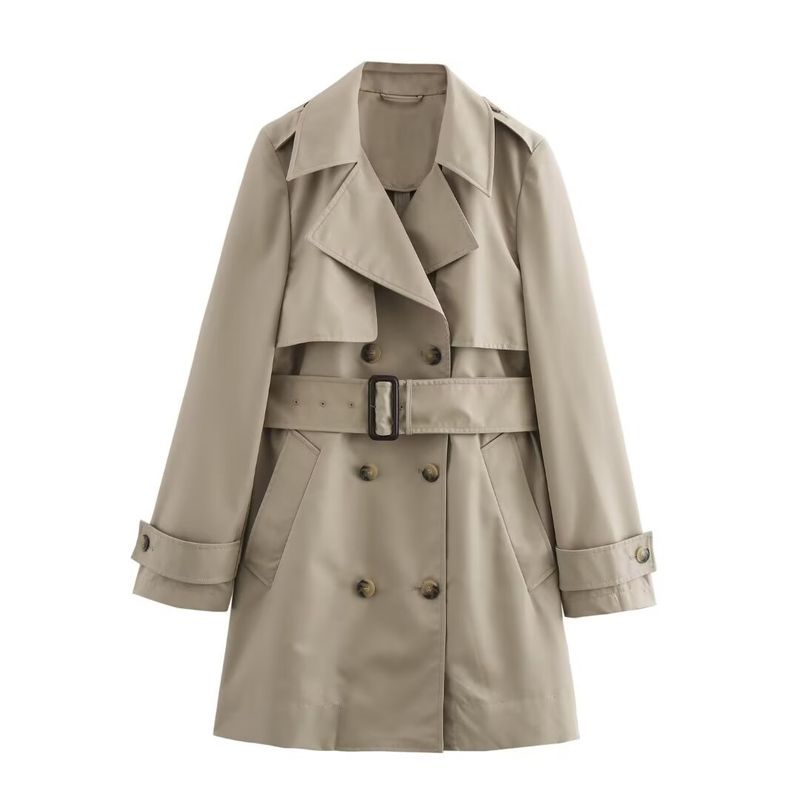 Women's clothing 2024 autumn/winter new street fashion loose fit windbreaker jacket_voghion.com