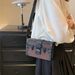 Γυναικεία τσάντα Crossbody, Ρετρό μικρή τσάντα σε κουτί, Γυναικεία τσάντα Crossbody, Μικρή τετράγωνη τσάντα_voghion.com