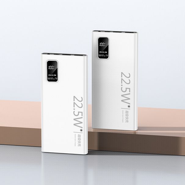 Power Bank da 20000 mAh e 22,5 W con ricarica super rapida - Batteria esterna ultra sottile e portatile con PD3.0 per iPhone, Android e altri dispositivi_voghion.com