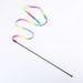 Haustier Regenbogen Farbe Fee Zauberstab Teaser Rod Katze Spielzeug_voghion.com