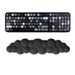 Unbeatable Quality White Cloud Mouse Keyboard Support Wristband Pad Office Mat For Boys And Girls Memory Foam Ergonomic_voghion.com