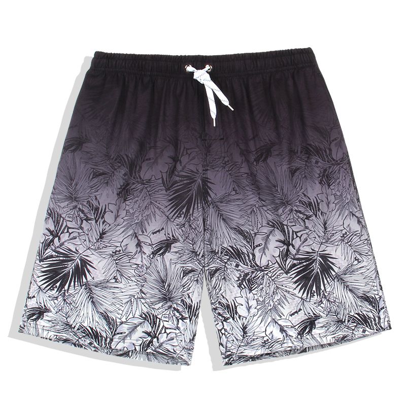 Men's Clothing Water Resistant Quick Drying Beach Pants Men's Summer Beach Pants Loose Large Size Five Point Shorts Seaside Holiday Swimming Trunks_voghion.com