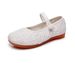 Flat Shoes With Cow Tendon Sole, Solid Color Women's Single Spring And Summer New Items, Embroidered Cloth Shoes, Plate_voghion.com